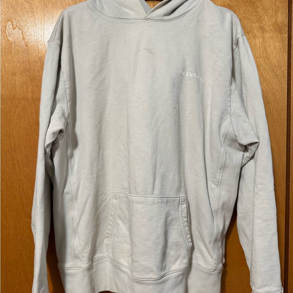 Men's White Hoodie